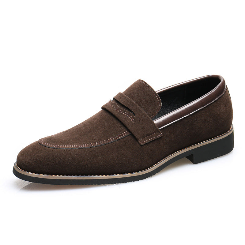 British Loafers Men's Trendy Casual Brown