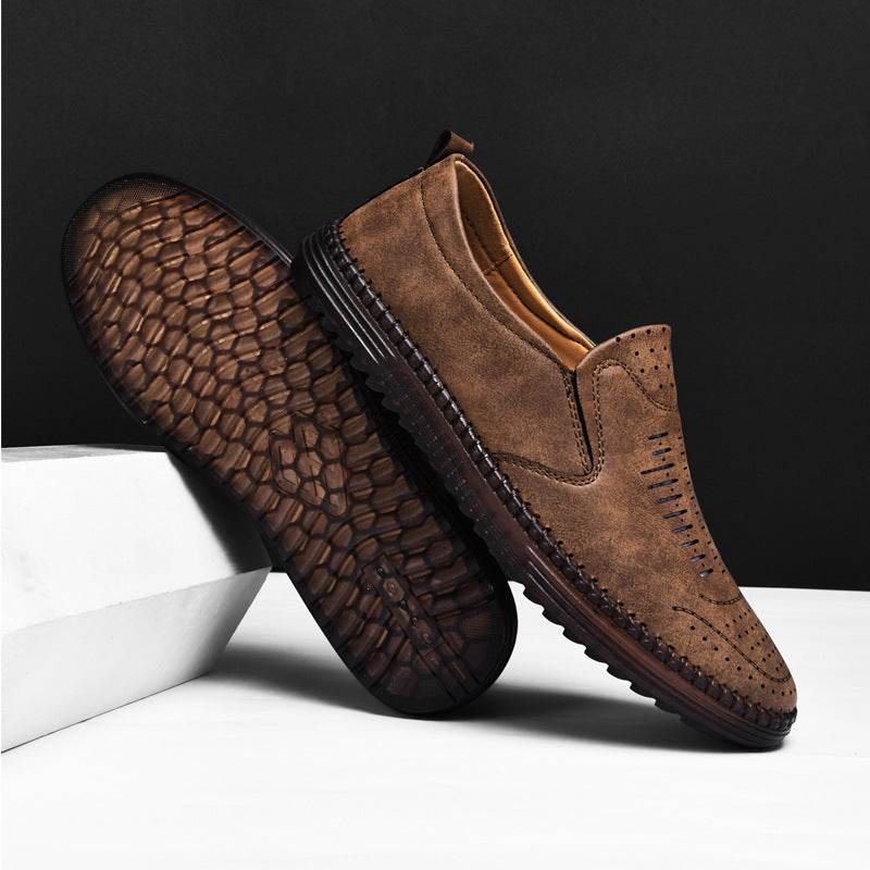 Men's Shoes Outdoor Casual Shoes Slip-on Flat