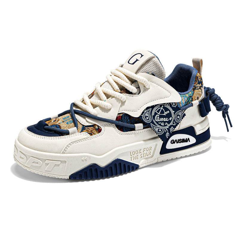 New Men's Versatile Casual Shoes Thick-soled Non-slip