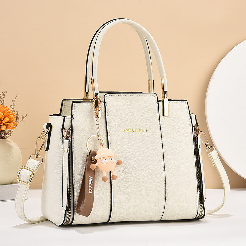 Versatile New Fashion Elegant Handbag White