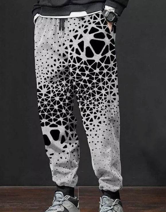 Men's Colorful Printing Sports Casual Sweatpants CK140359