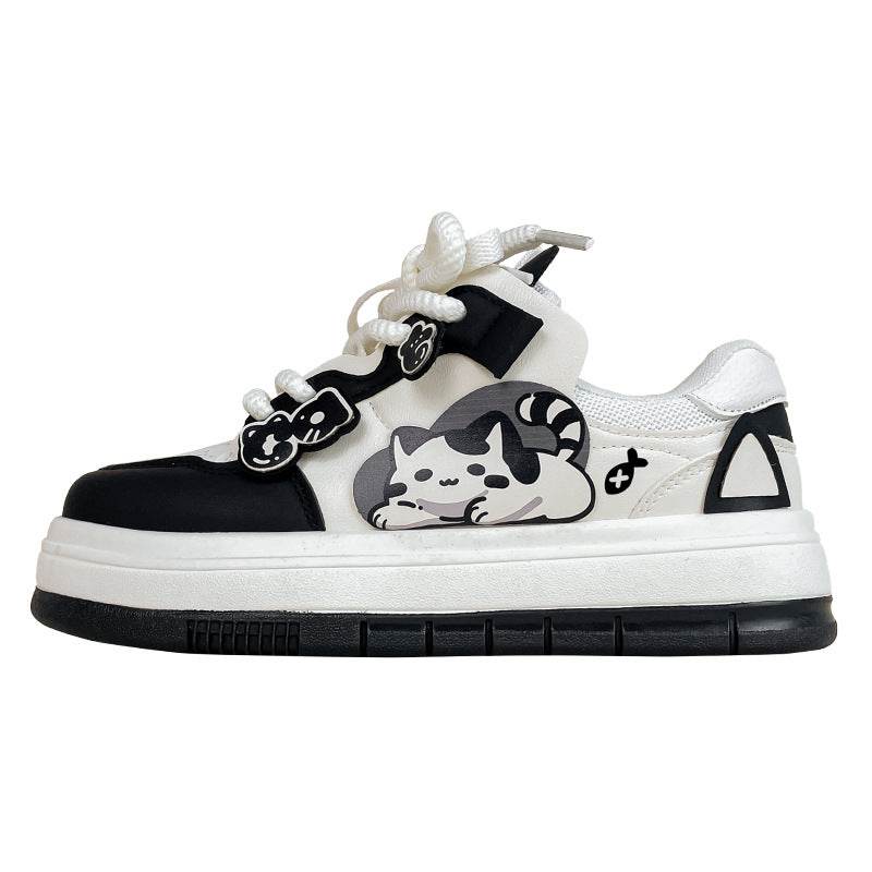 Casual Platform Sneakers All-match And Cute