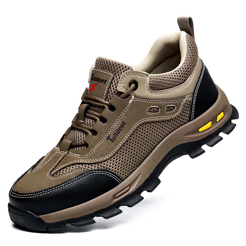 Anti Smashing Anti Piercing Breathable And Anti Odor Protective Shoes For Men Breathable version