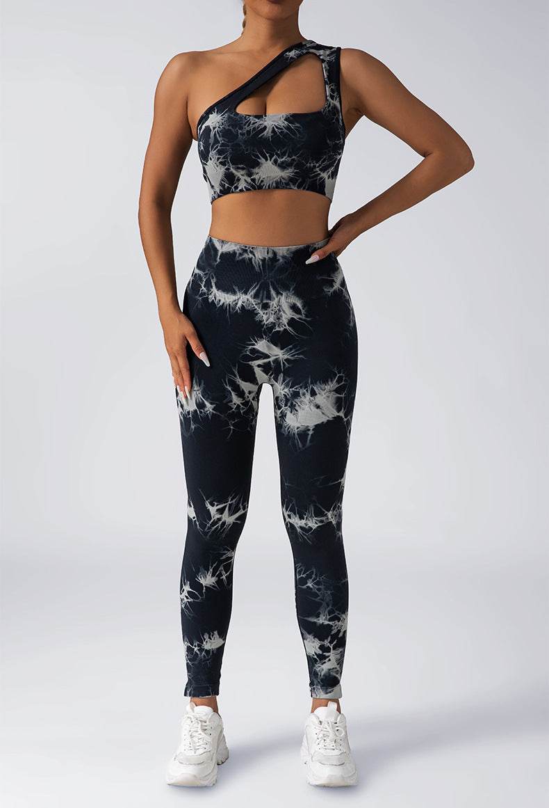 3PACK Tie-dye Yoga Pants Seamless Yoga Pants - La Gaelliance DG ESsence