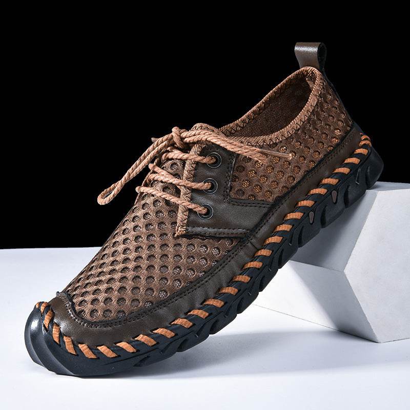 Casual And Lightweight Slip-on Plus Size Sports Tide Creek Shoes Soft Bottom Low Top Men's Shoes