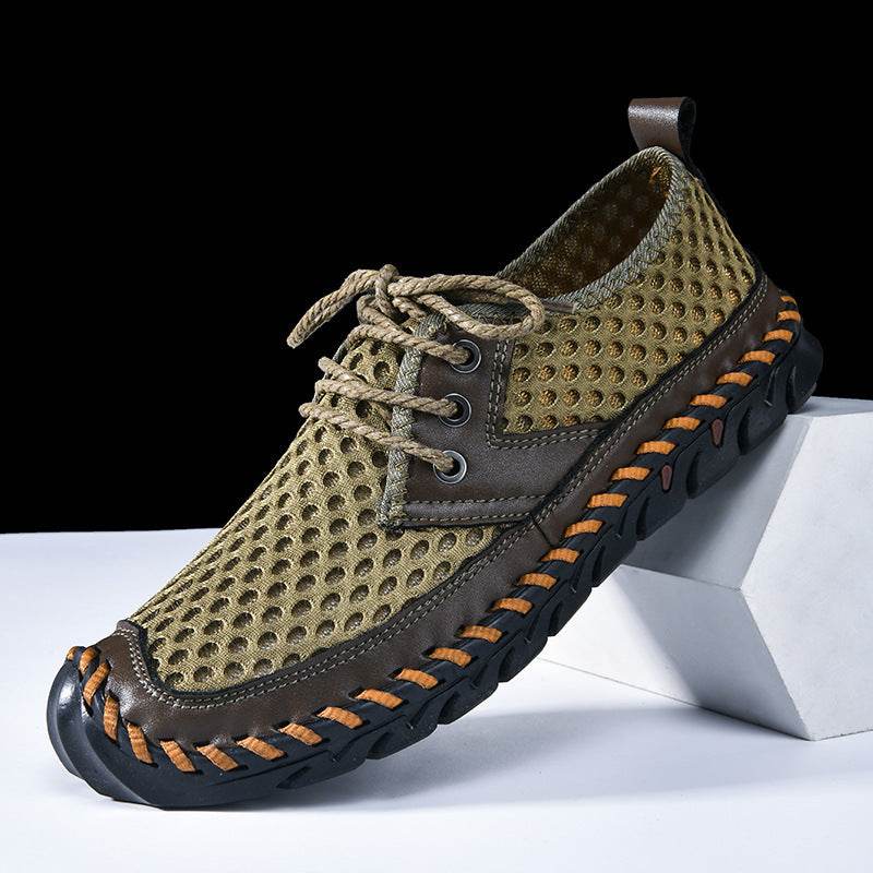 Casual And Lightweight Slip-on Plus Size Sports Tide Creek Shoes Soft Bottom Low Top Men's Shoes