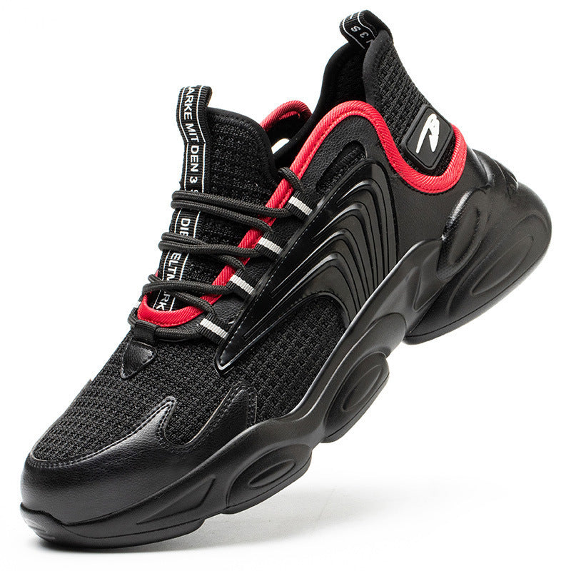 Anti-smashing And Anti-piercing Safety Shoes Black black
