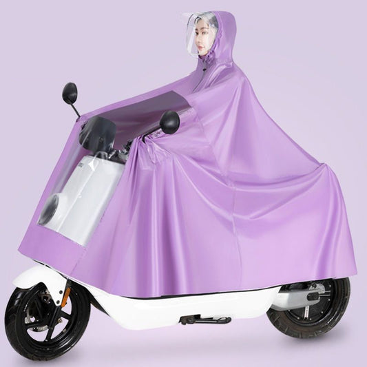 Window Raincoat Women's Rainstorm Poncho