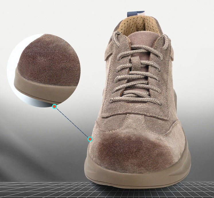 Men's Anti-smash And Anti-puncture Safety Work Shoes