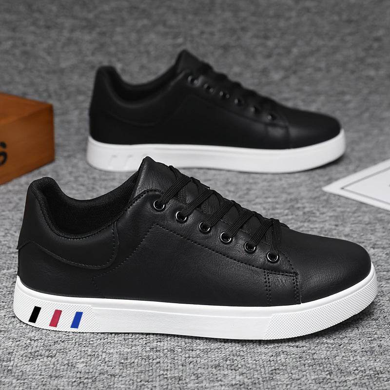 Men's Casual Student Board Shoes Trend H02 Black