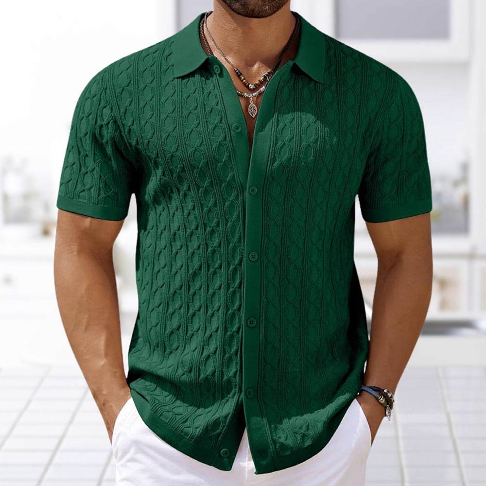 Summer Short-sleeved Men's Clothing European And American