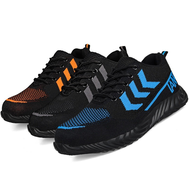 Anti-smashing And Anti Piercing Soft Soled Wear-resistant Protective Safety Shoes