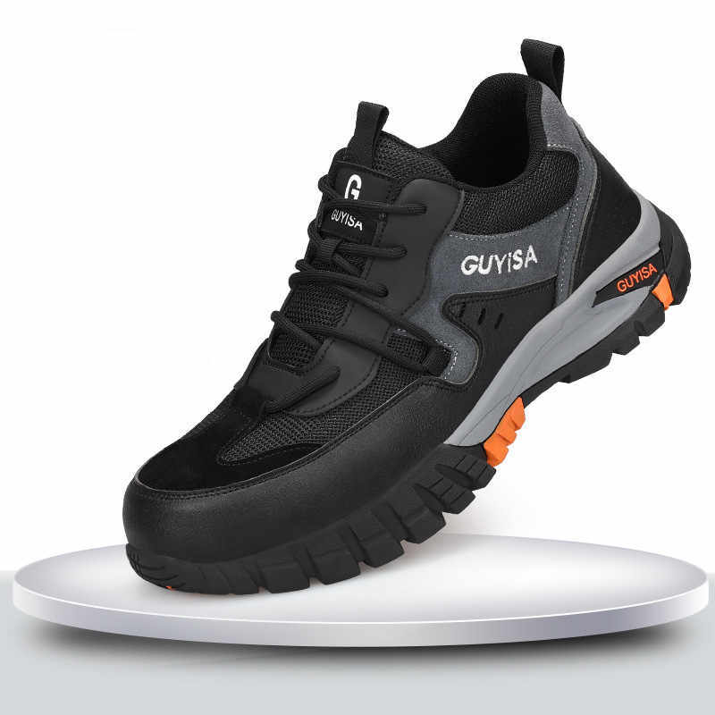 Anti Piercing Rubber Soled Safety Shoes Site Protection Shoes Safety Work Shoes 4style