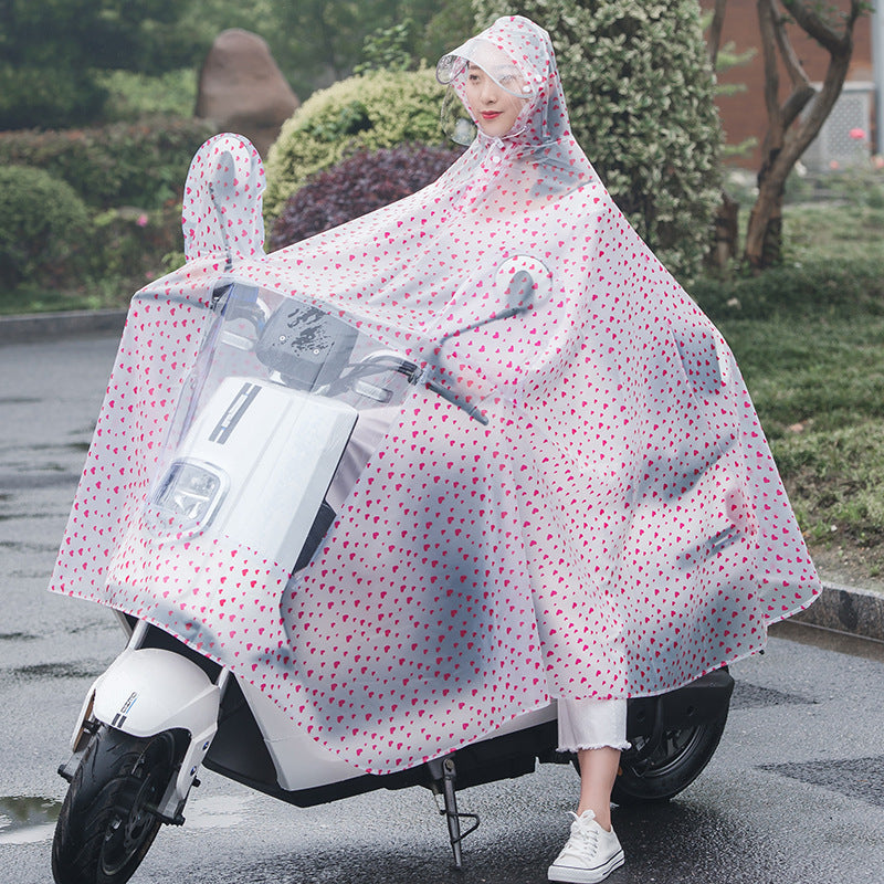 Electric Bicycle Raincoat For Men And Women 6 Style