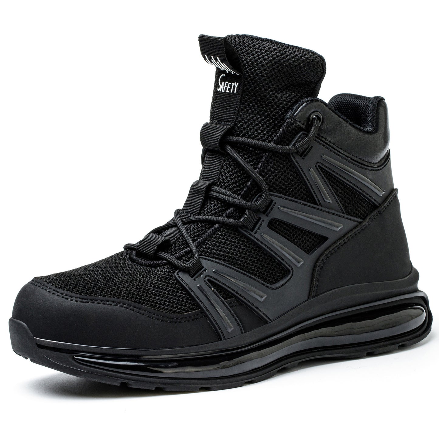 Comfortable And Breathable Safety Shoes For All Seasons Black