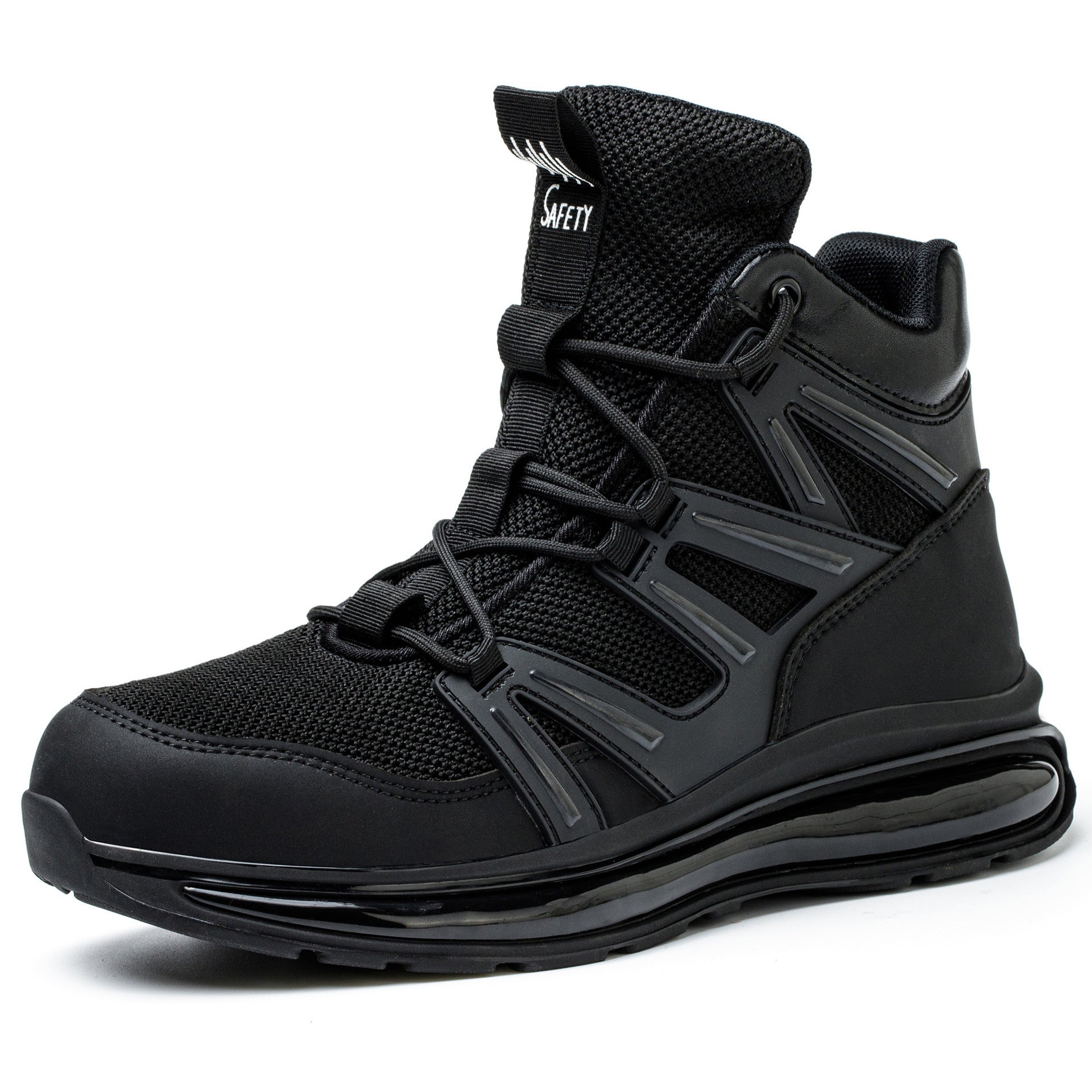 Comfortable And Breathable Safety Shoes For All Seasons Black