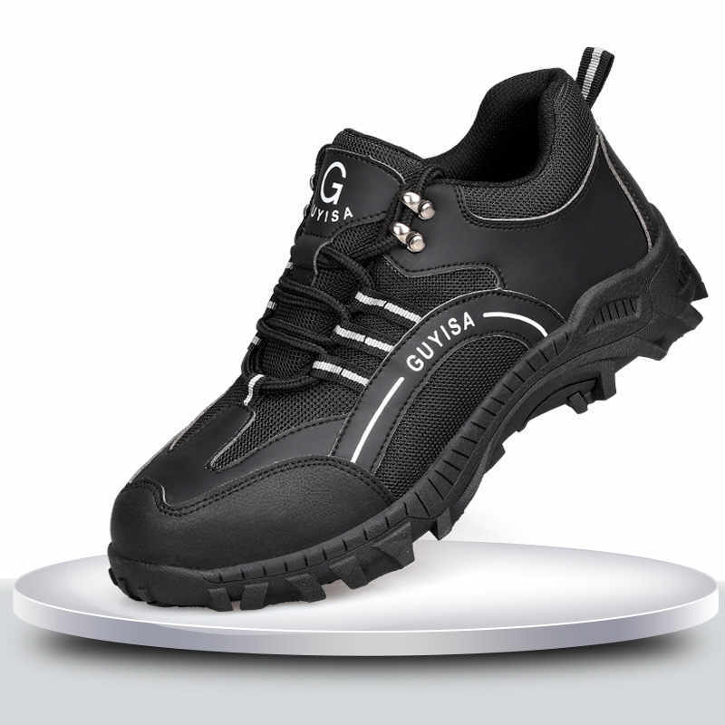 Anti Piercing Rubber Soled Safety Shoes Site Protection Shoes Safety Work Shoes 6style