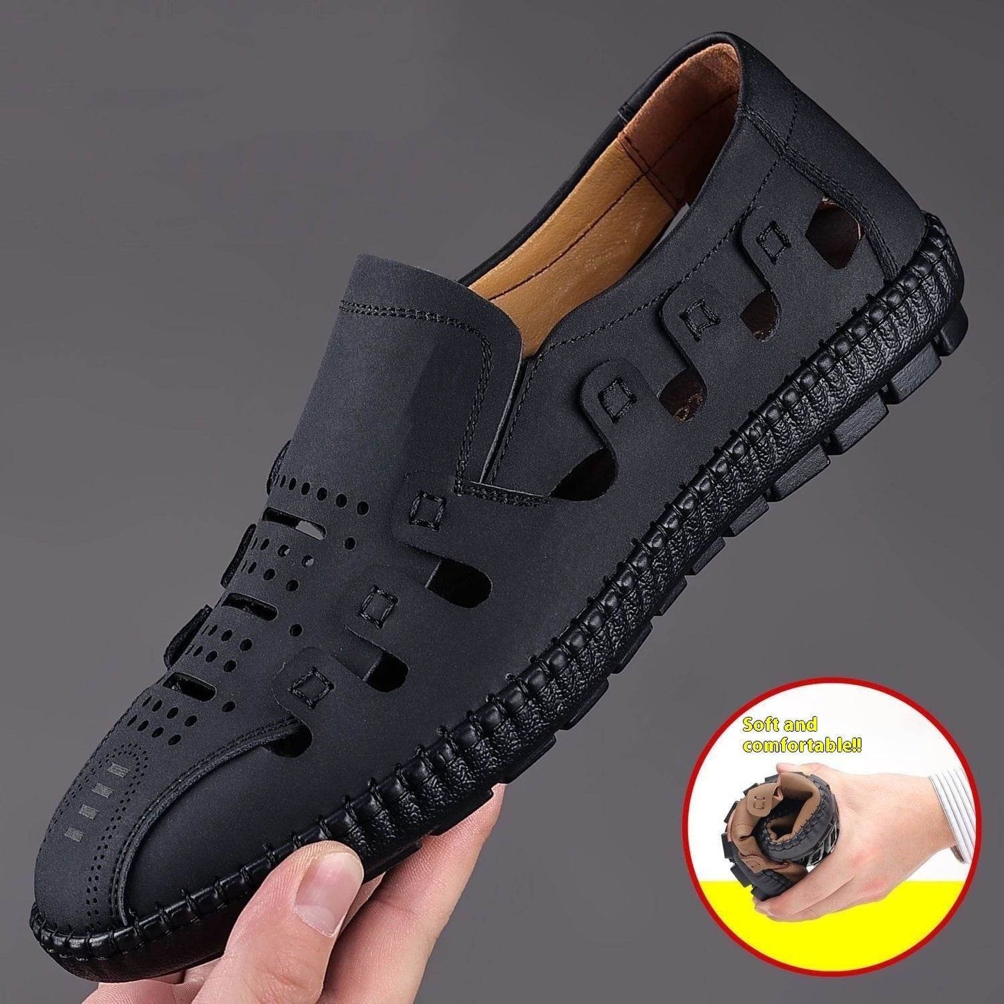 Men's Sneaker Mesh Breathable Hollow