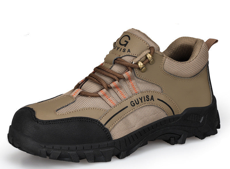 Men's Breathable Anti-smashing And Anti-puncture Safety Shoes 5 Style