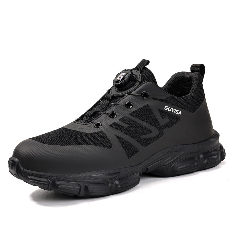 Lightweight Safety Shoes With Anti-smash And Anti-puncture Protection LB3117BK