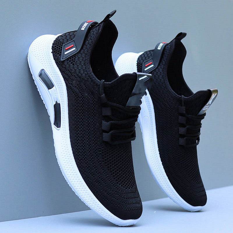 Mens Fashion Casual Breathable Sports Shoes 2029Black