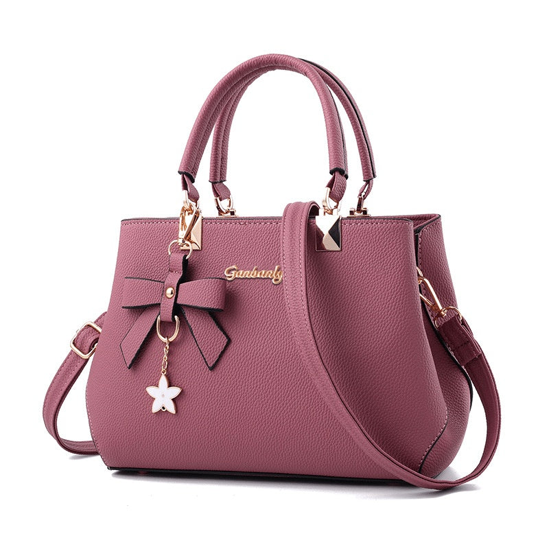 Women's Handbags, New Top Handle Shoulder Messenger Tote Bag Pink