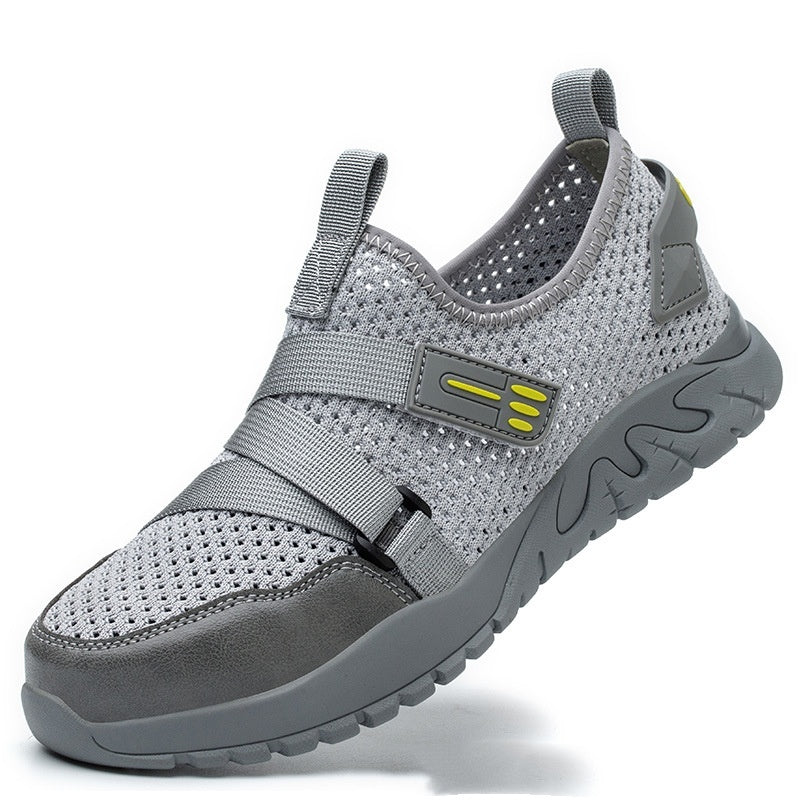 Anti-smash And Anti-puncture Work Insulation Safety Shoes Grey