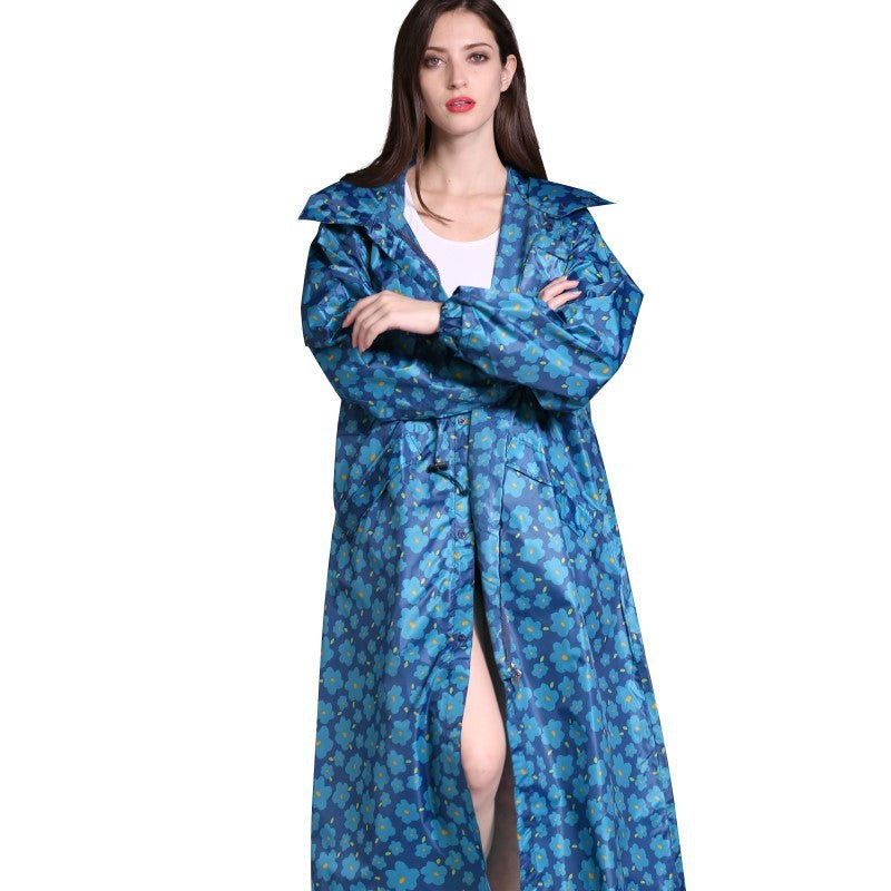 Extended Fashion Lightweight Large Size Sealing Raincoat