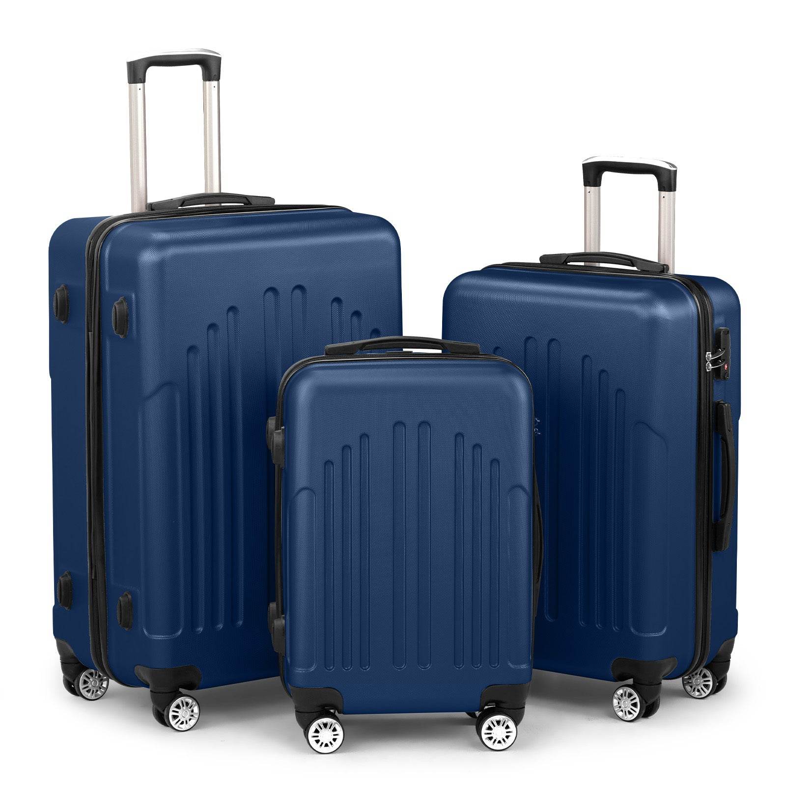 Three In One ABS PC Suitcase 20in 24in 28in Suitcase