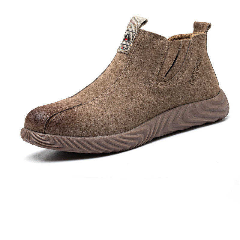 Men's Safety Shoes Anti-smashing Anti-piercing Lightweight Soft Sole