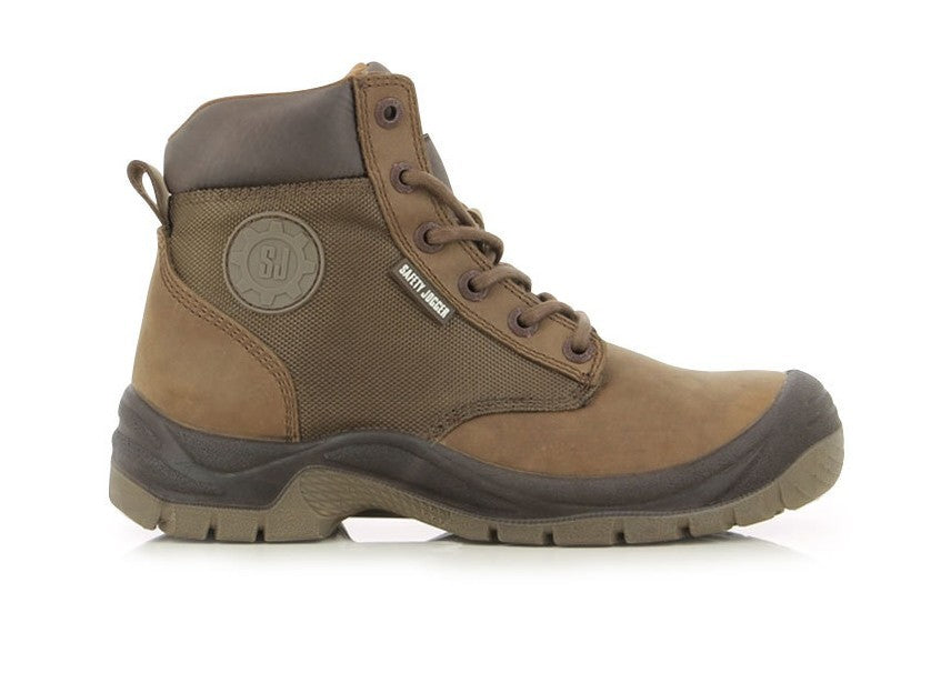 Indestructible Outdoor Safety Boots Brown