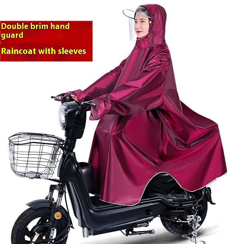 Sleeve Raincoat Body Integrated Thickening No Specifications