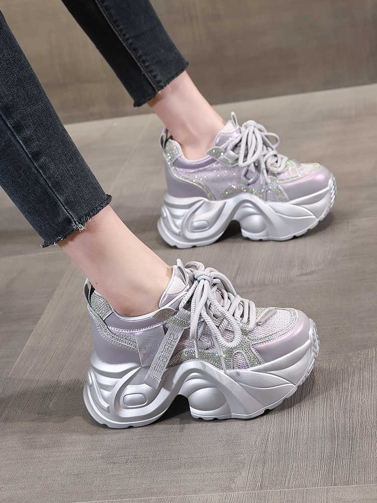 Thick Bottom Korean Casual Ins Style Dad Shoes