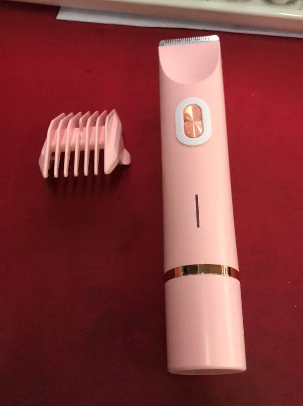2 In 1 Hair Remover Women's Double Head Shaver Private Pubic Hair Trimmer Electric Razor Wet Dry Electric Body Hair - La Gaelliance DG ESsence
