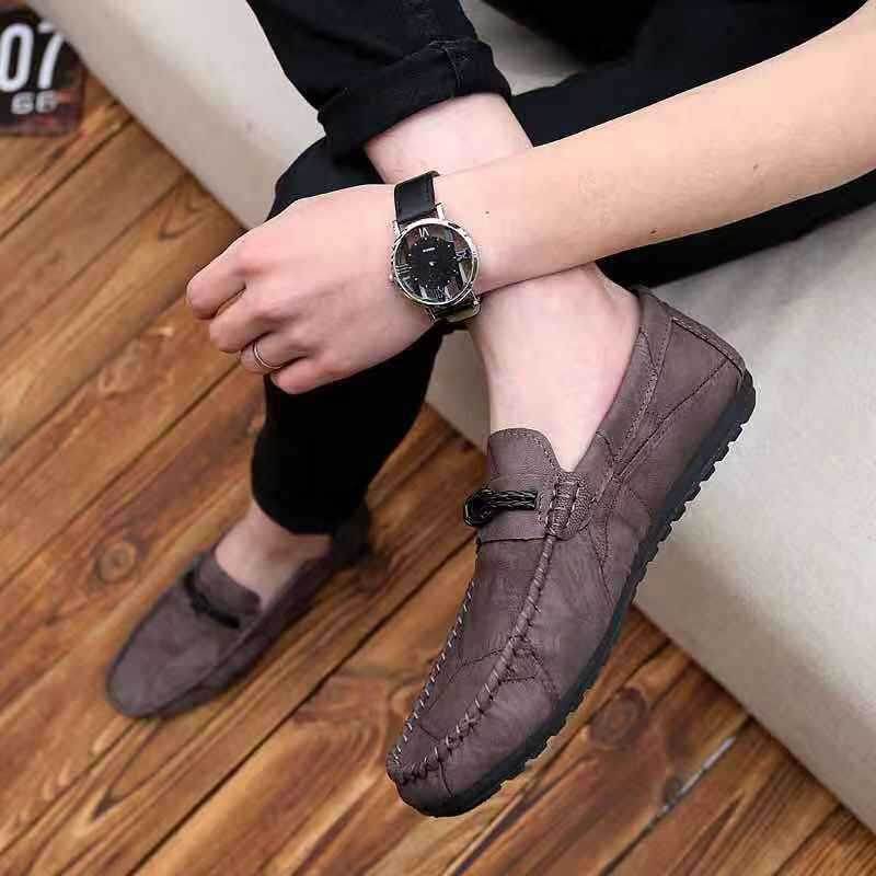 Frosted bean shoes flow frosted bean shoes Brown