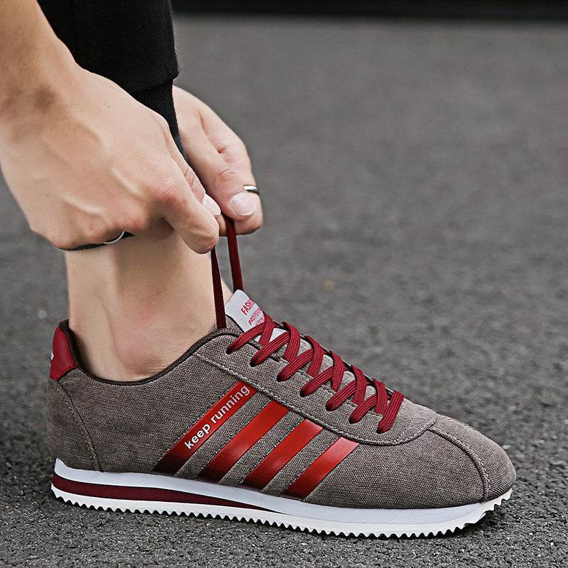 Autumn Korean Classic Canvas Sneakers Brown