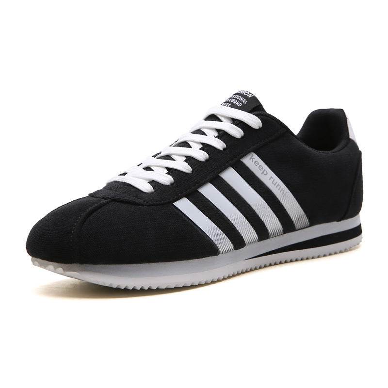 Autumn Korean Classic Canvas Sneakers Black white