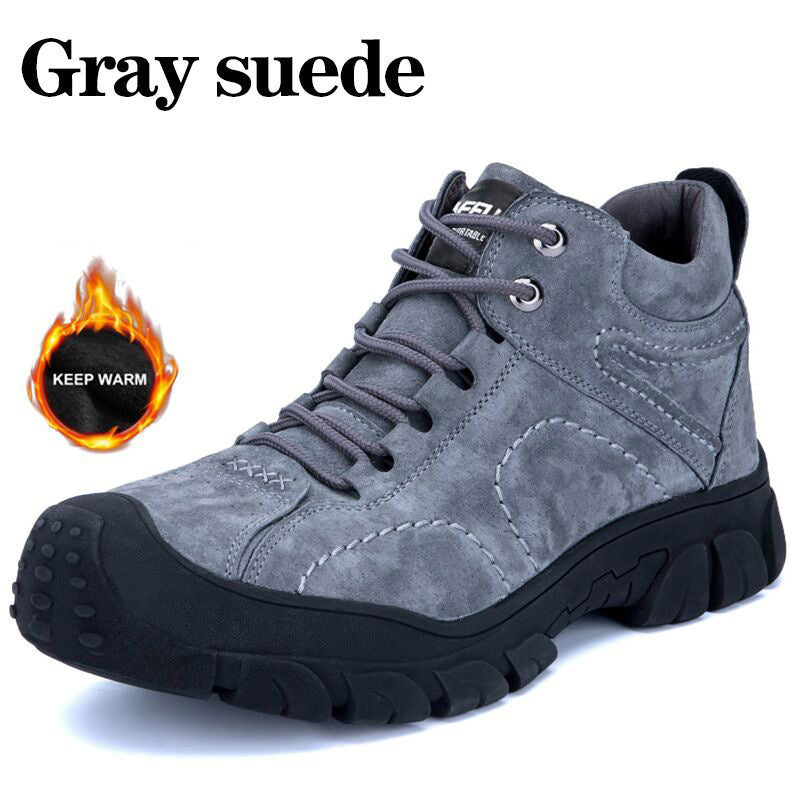 Safety Shoes, Steel Toe, Smash-Proof, Puncture-Proof And Waterproof Work Safety Boots B