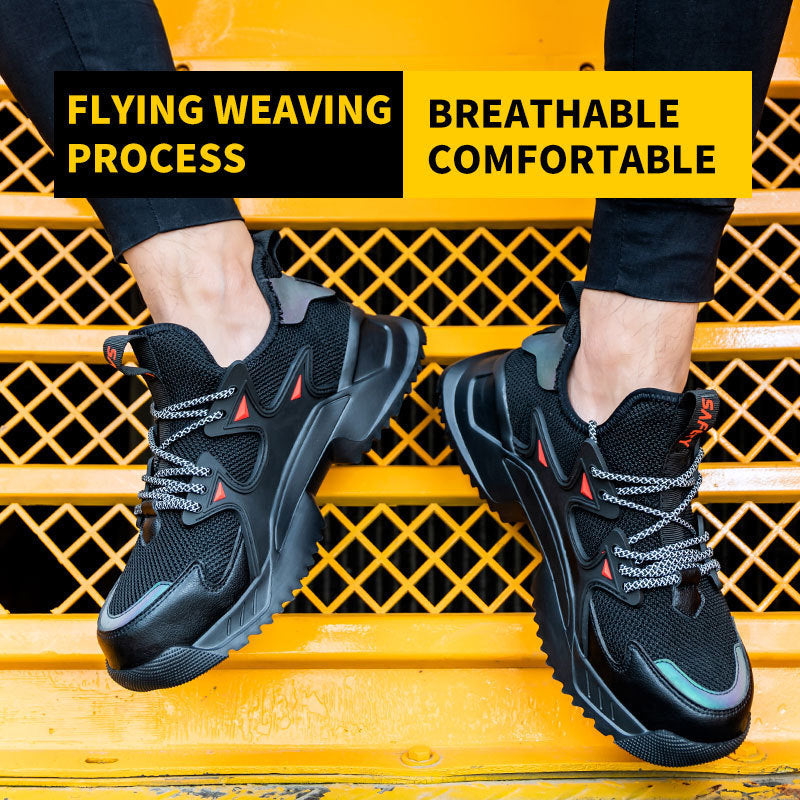 Protective, Smash-Proof and Puncture-Proof Gas Safety Shoes