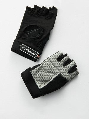 Weightlifting gloves breathable Base black grey