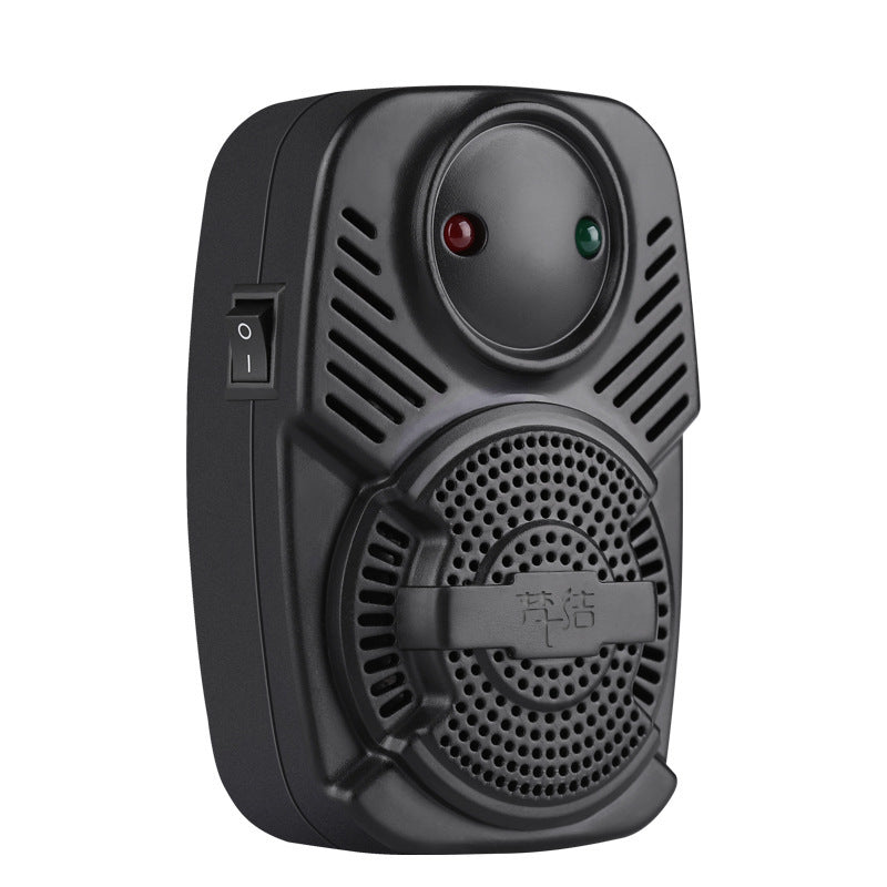 Upgraded Version Ultrasonic Pest Repeller Mosquito Repellent Ultrasonic Electronic Rat Repellent Insect Killer Home Supplies Black 220V US