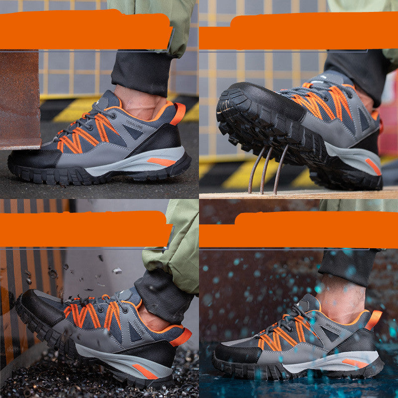 Men's Non-slip Safety Protective Shoes For Construction Sites