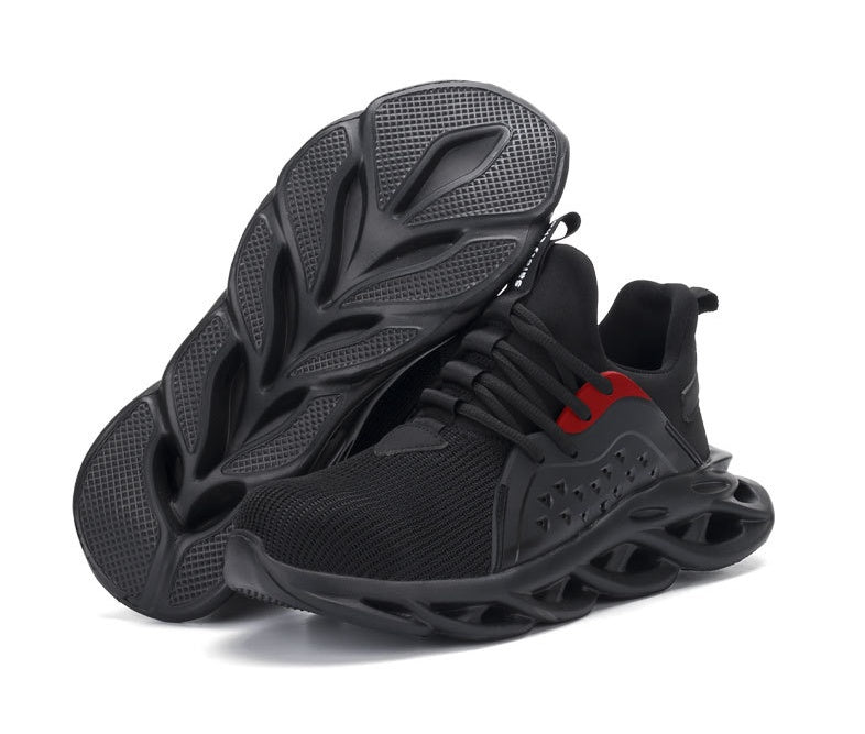 Safety shoes against smashing and piercing Black