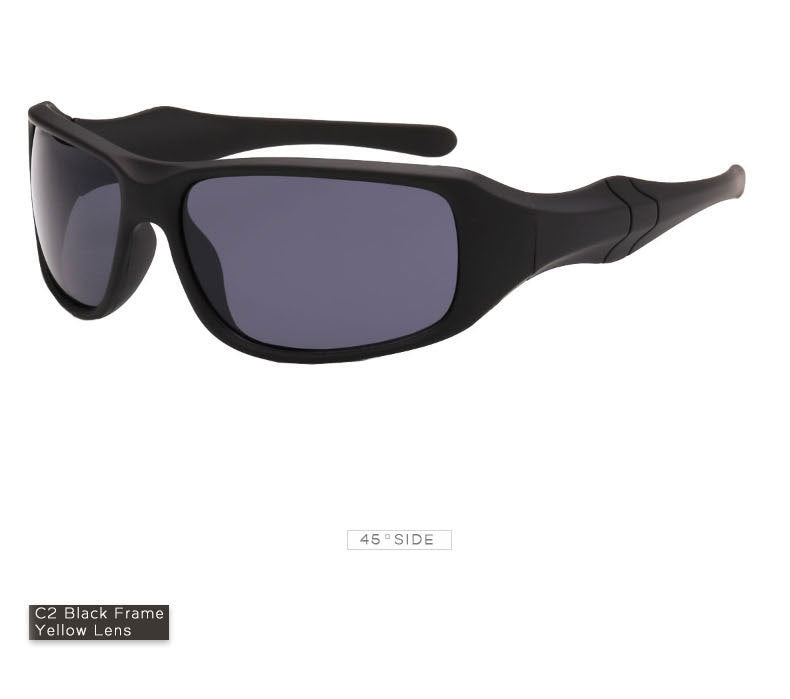 Night Driving glasses Anti Glare Eyewear For Driving Safety Sunglasses Yellow Lens Night Vision Glasses Black