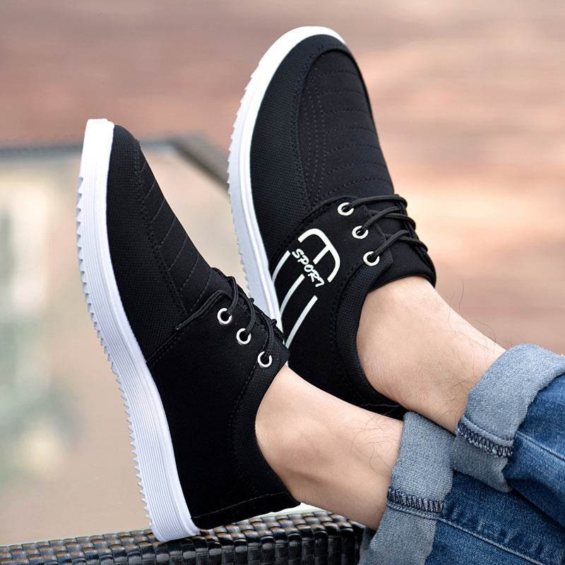 2021 new autumn air shoes men's casual shoes sneakers slip Korean fashion shoes - La Gaelliance DG ESsence