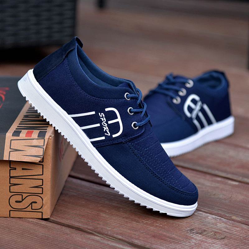 2021 new autumn air shoes men's casual shoes sneakers slip Korean fashion shoes - La Gaelliance DG ESsence