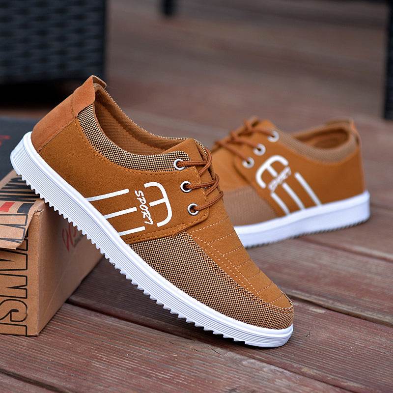 2021 new autumn air shoes men's casual shoes sneakers slip Korean fashion shoes - La Gaelliance DG ESsence
