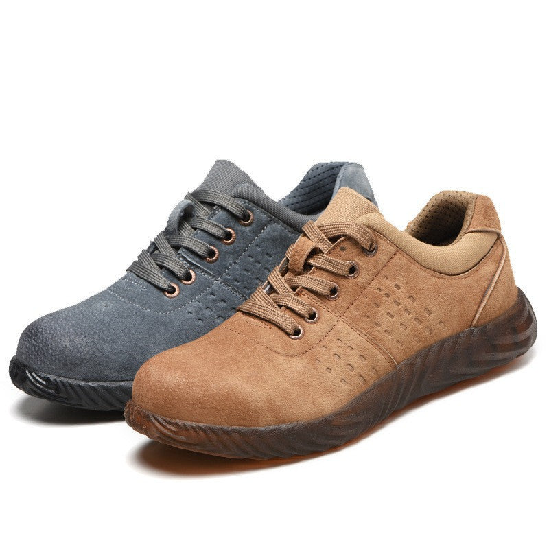Soft-soled Beef Tendon Bottom Wear-resistant Safety Shoes