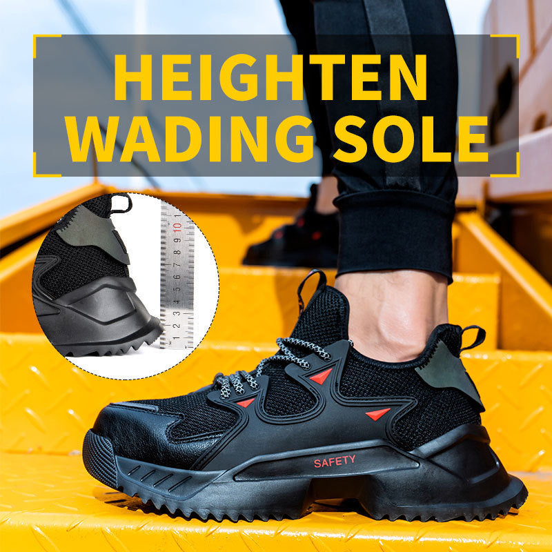 Protective, Smash-Proof and Puncture-Proof Gas Safety Shoes