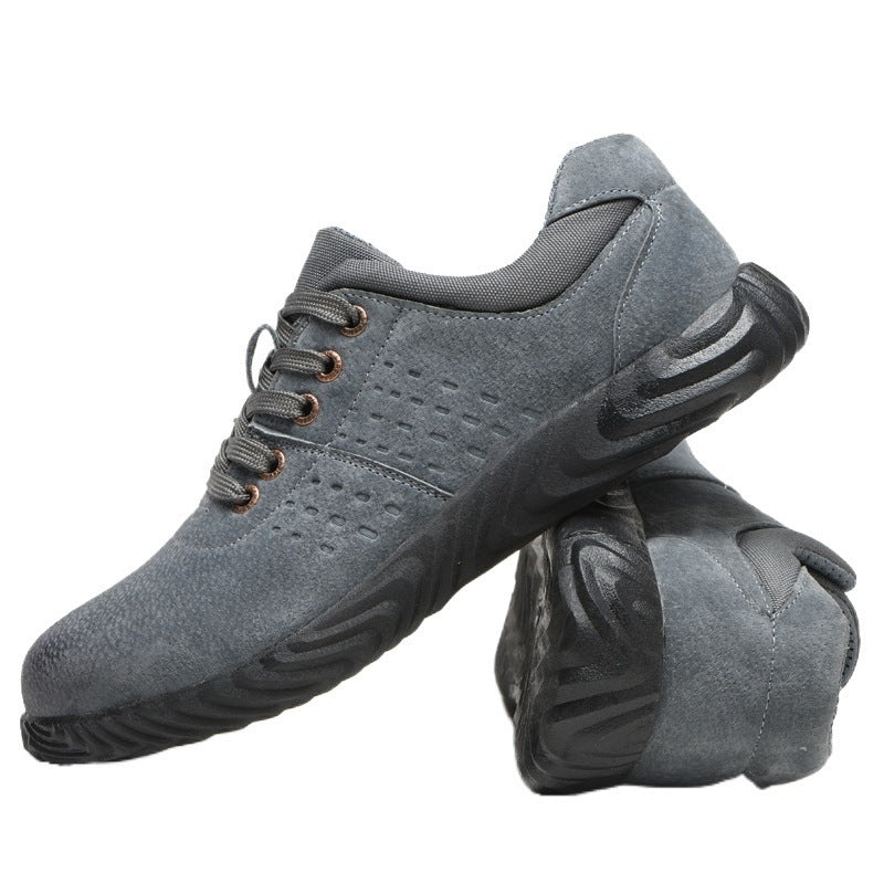 Soft-soled Beef Tendon Bottom Wear-resistant Safety Shoes